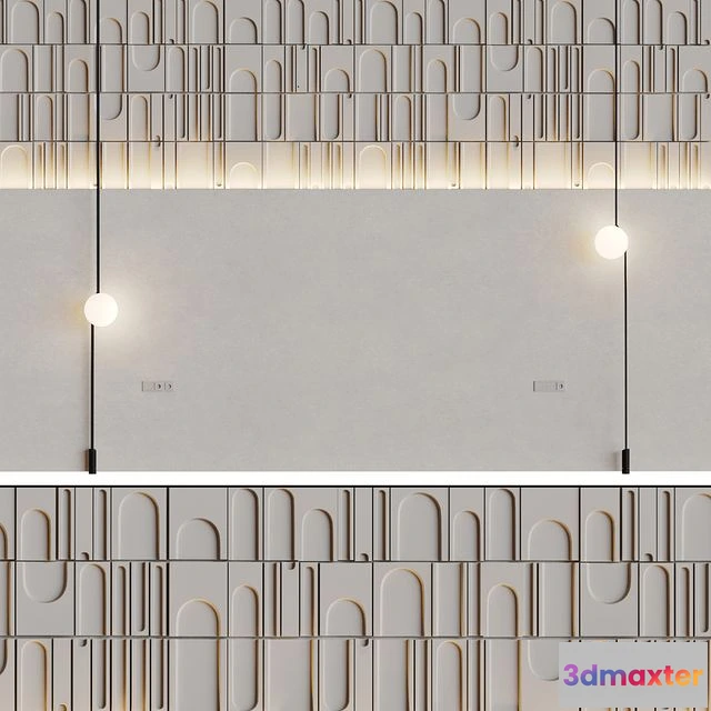 1545734 - Decorative wall 3D panel 014 3D Max