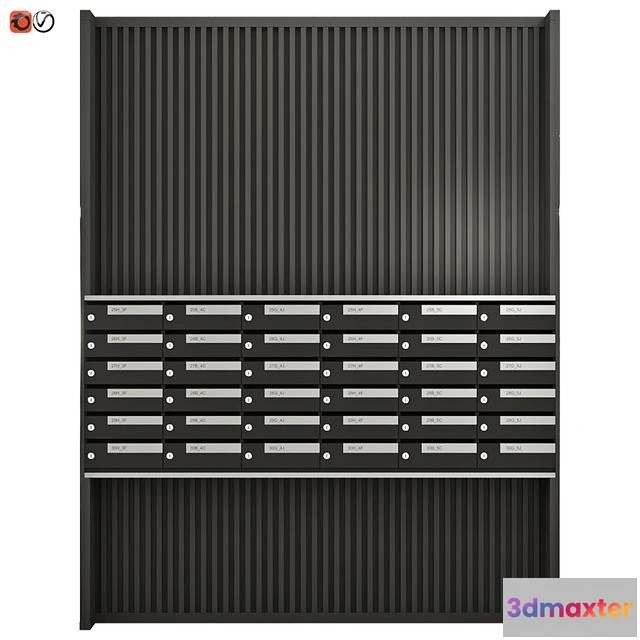 1546016 - Mailbox_020 3D Max