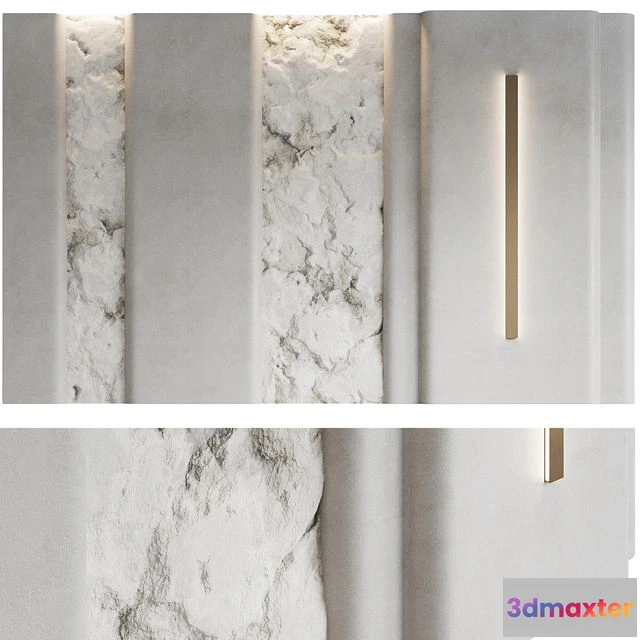 1546052 - Monolithic wall panel 3D Max