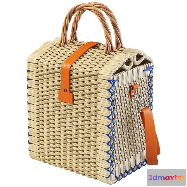 1548181 - Basket Bag 3D Max