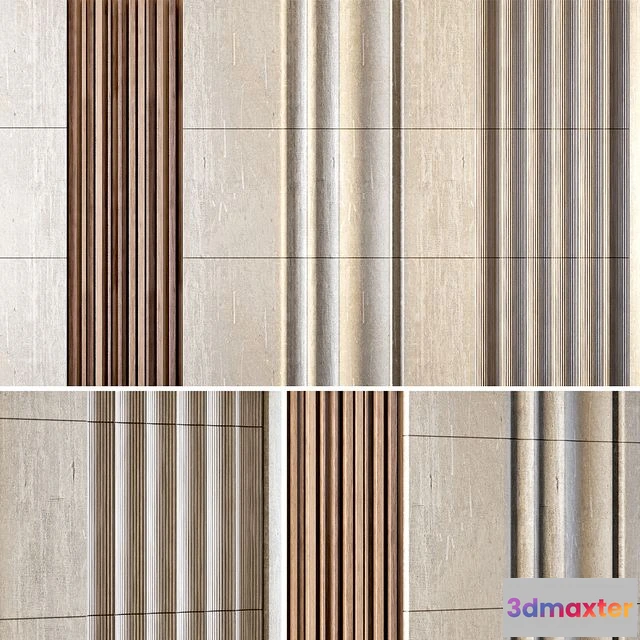 1548673 - decorative wall02 3D Max