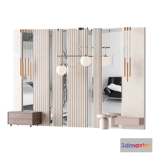 1548945 - Decorative Wall panel 56 3D Max