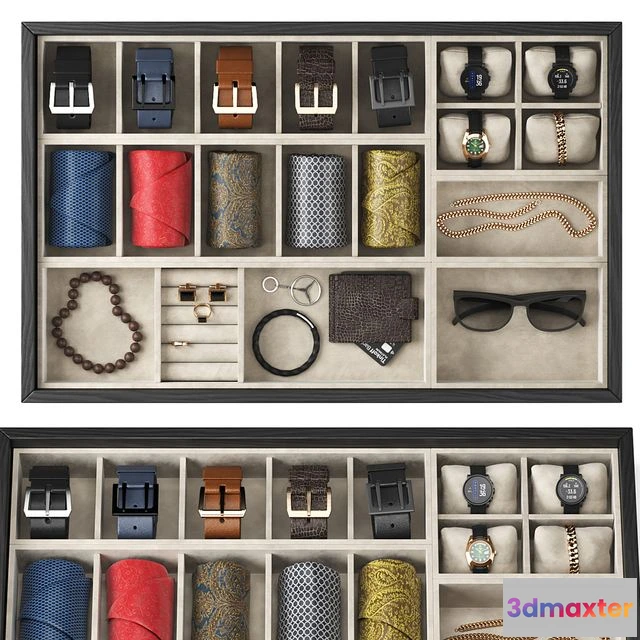 1550369 - Accessories for men 3D Max