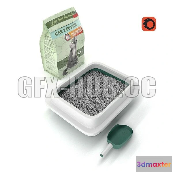 1556693 - Toilet For Cats 3D Max