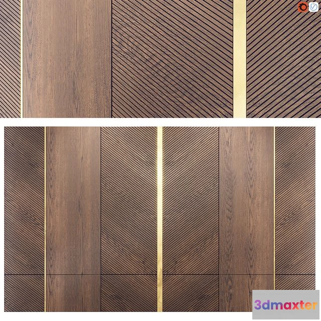 1557381 - Hypnos decorative wall panel 3D Max