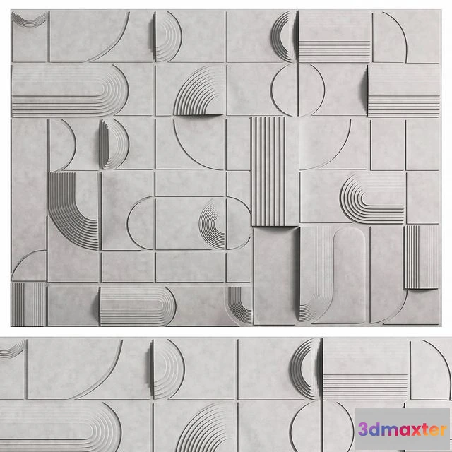 1557505 - Decorative wall panel 3D Max