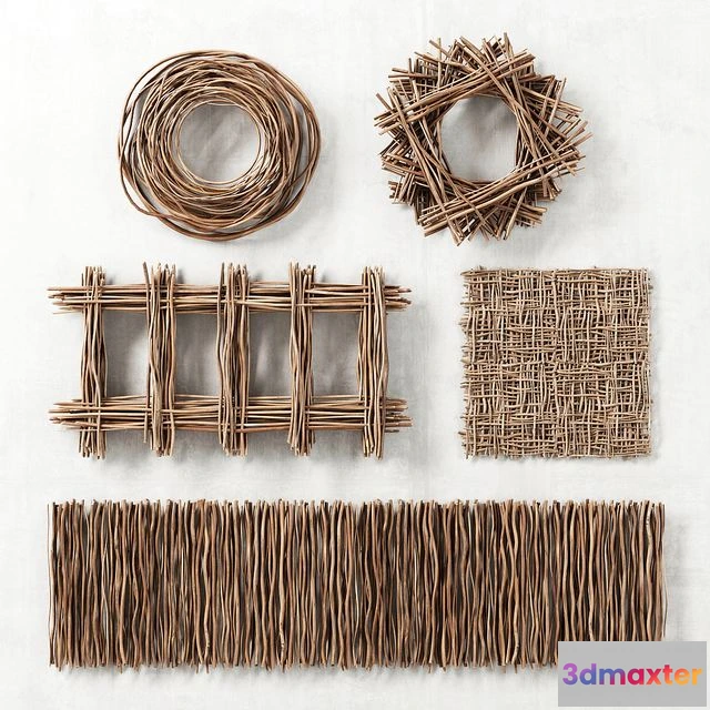 1558041 - Branch decor wall 3D Max