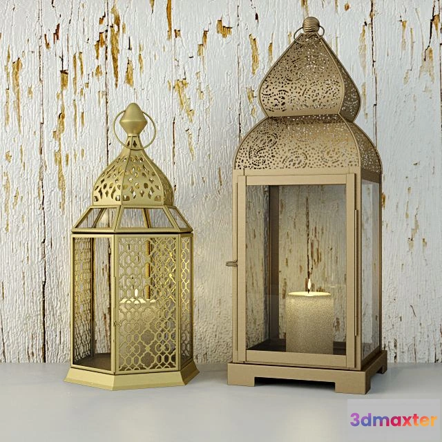 1558459 - Lanterns ZARA HOME 3D Max