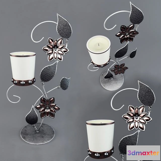 1559193 - Candlestick Pearl belt 3D Max