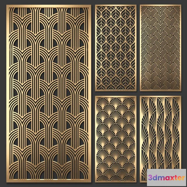 1559307 - Decorative partition (5) 3D Max