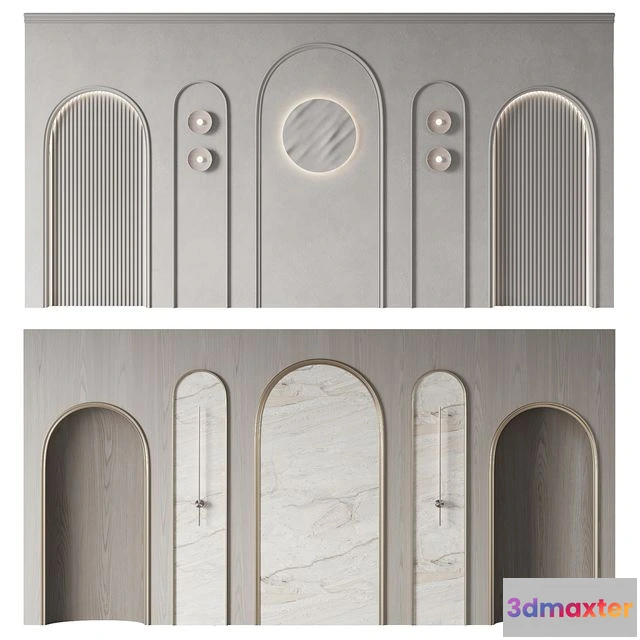 1562743 - Wall panel №7 3D Max