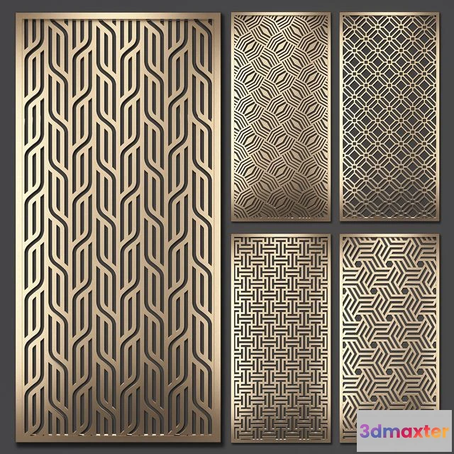 1563195 - Decorative partition (for interior) 3D Max