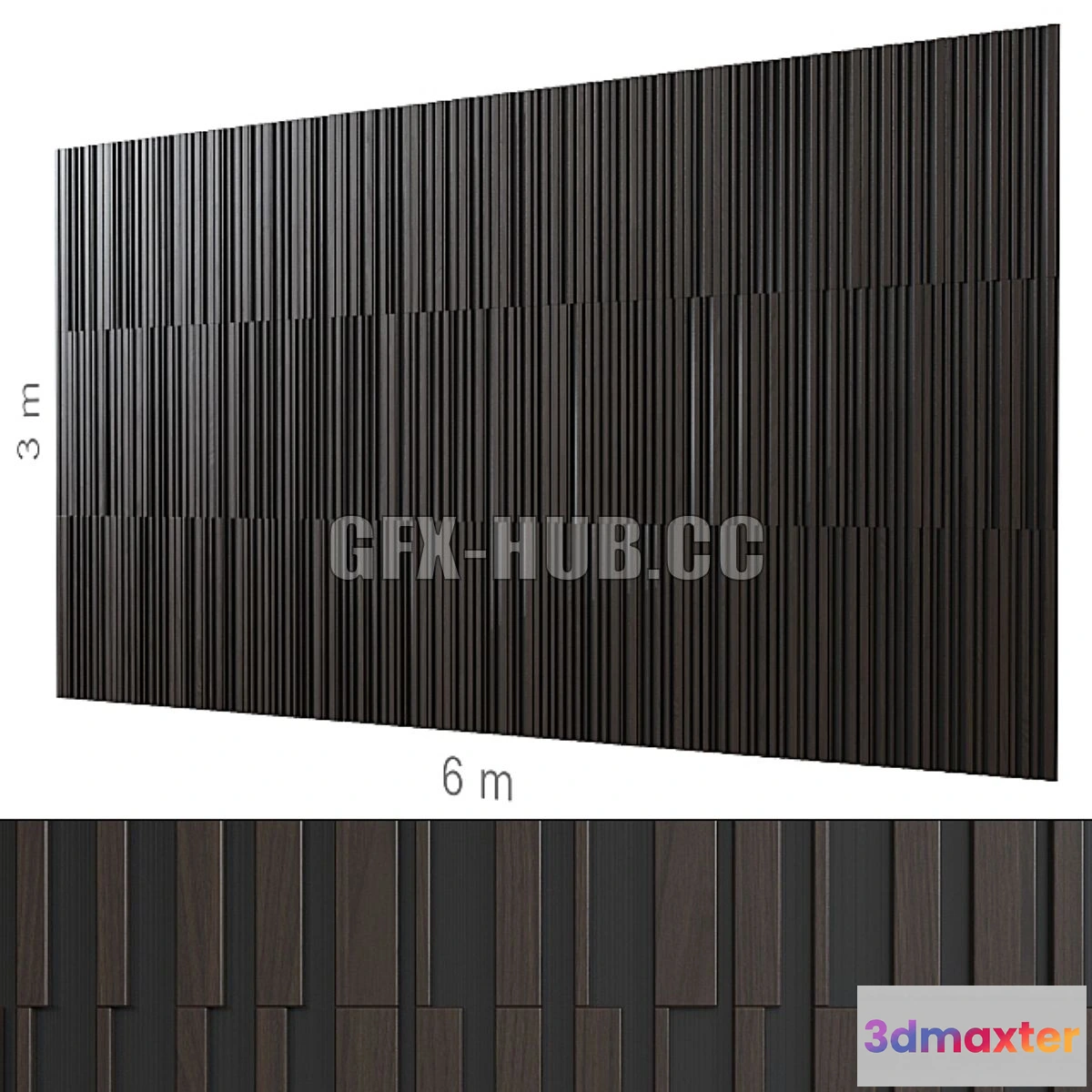 1565704 - Decorative wall 168 3D Max