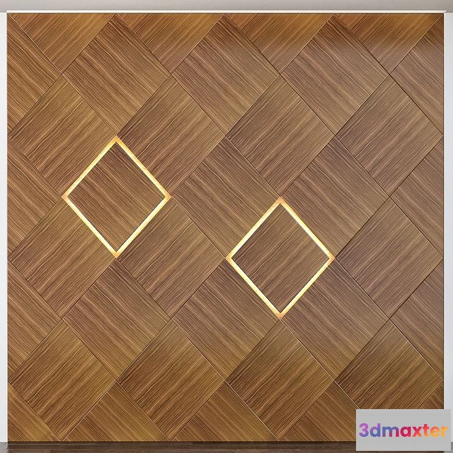 1567598 - Wall Panels No.40 3D Max