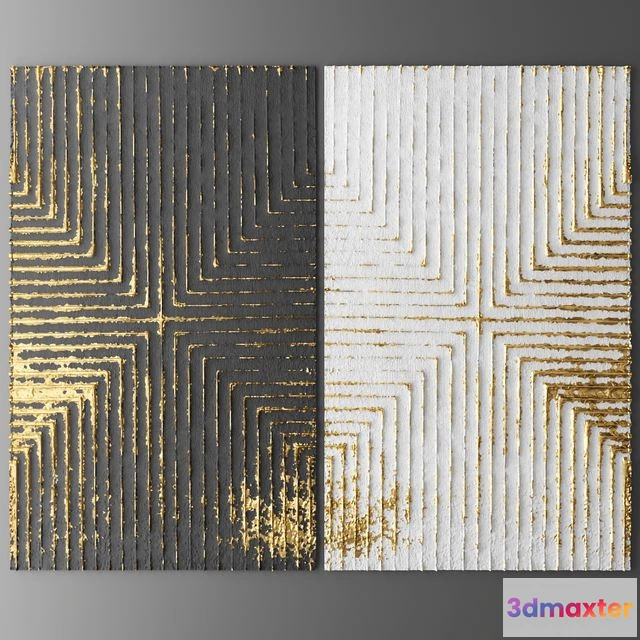 1568062 - 3d panel for wall 707 3D Max