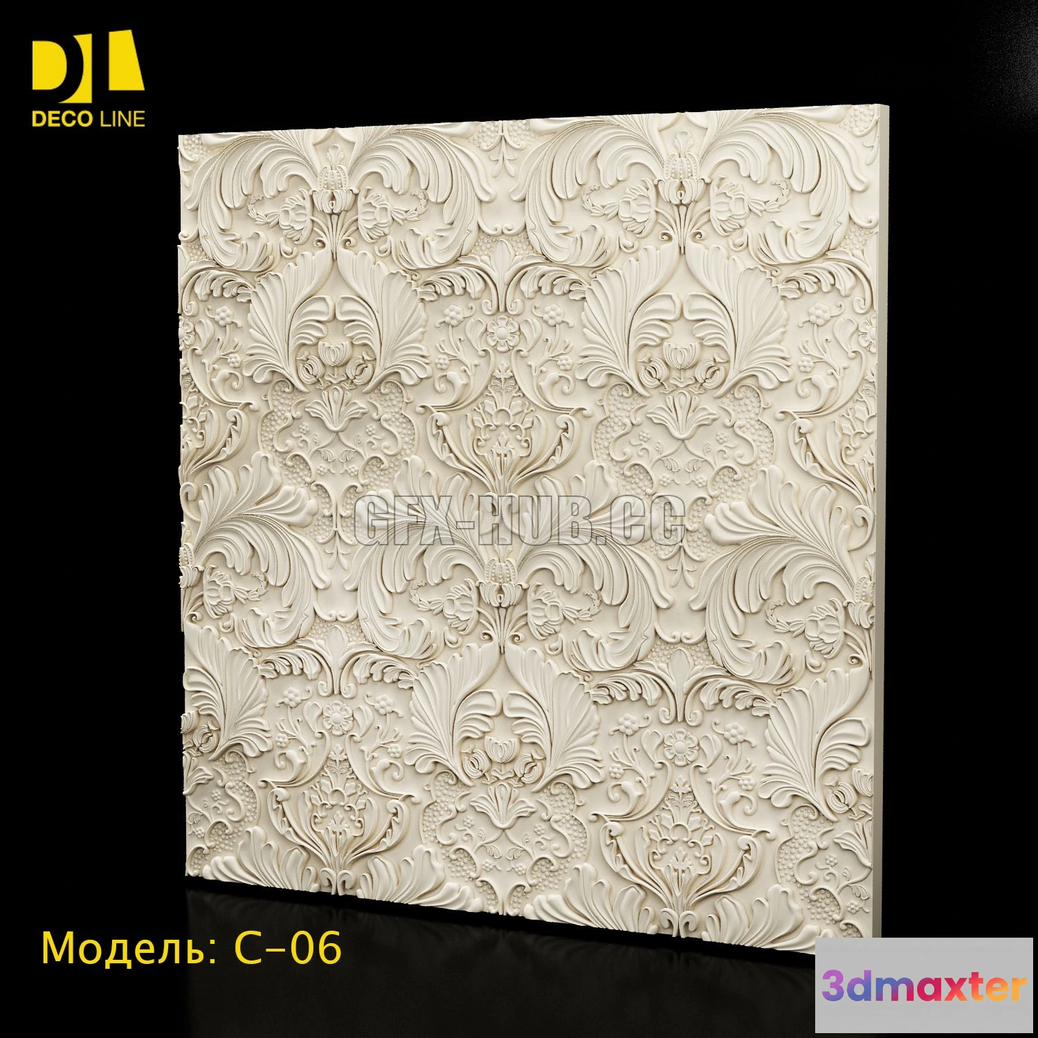 1568860 - 3d Wall Panel 3D Max