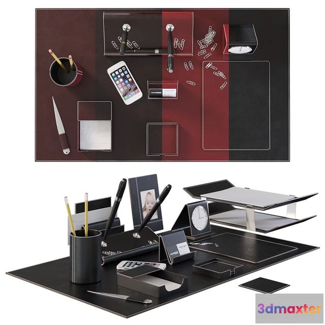 1569274 - Desk Set for Executive Director 3D Max