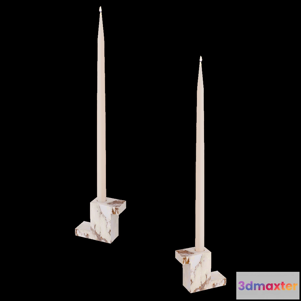 1601112 - 101 Copenhagen - Candle holder Brick 3D Max