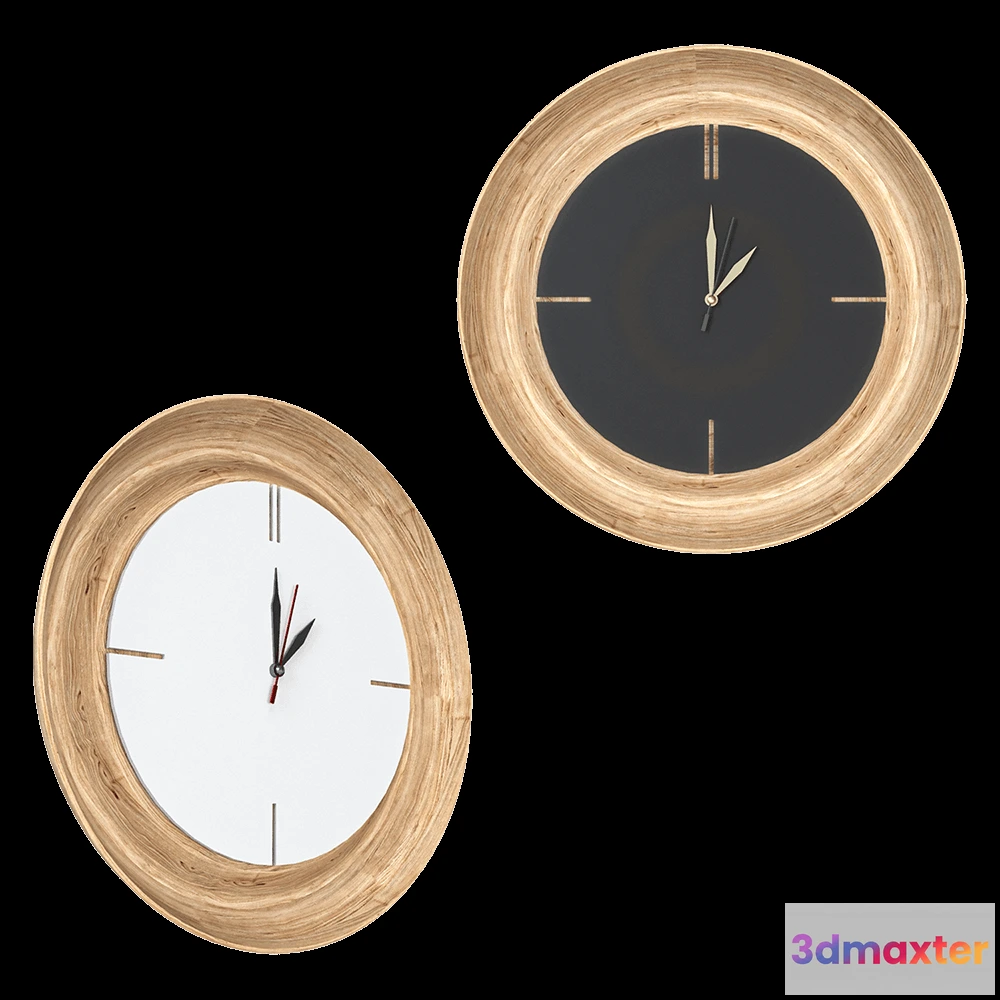 1601232 - Montly - Wall clock NIO 32 3D Max