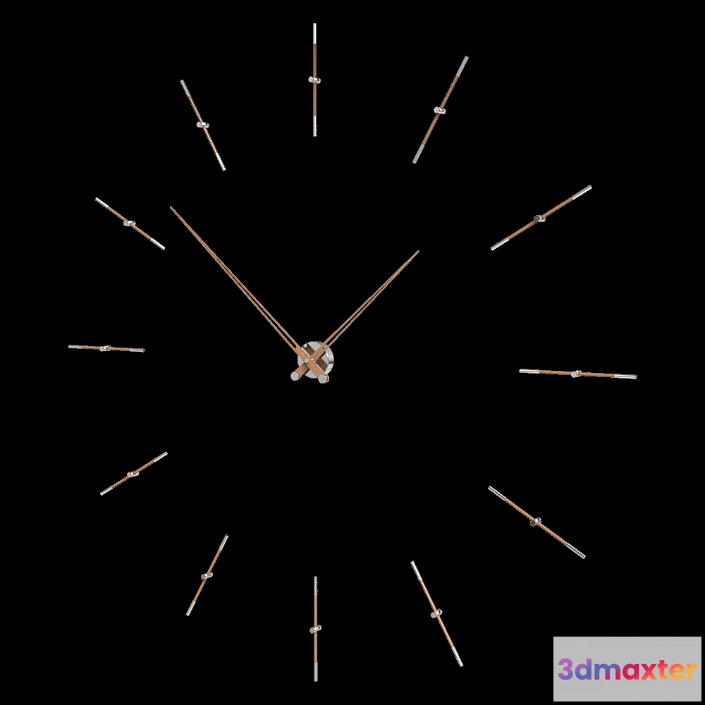 1601242 - NOMON - Clock Merlin N 3D Max