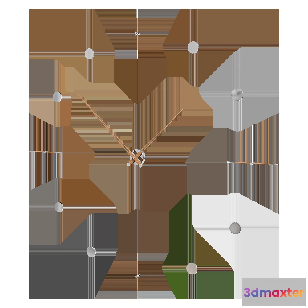 1601246 - NOMON - Clock Mixto 3D Max