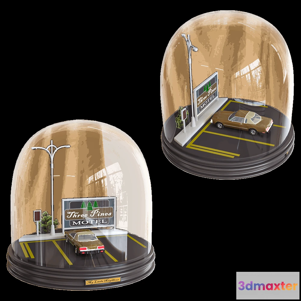 1601294 - SELETTI - My Little Friday Night Lamp 3D Max