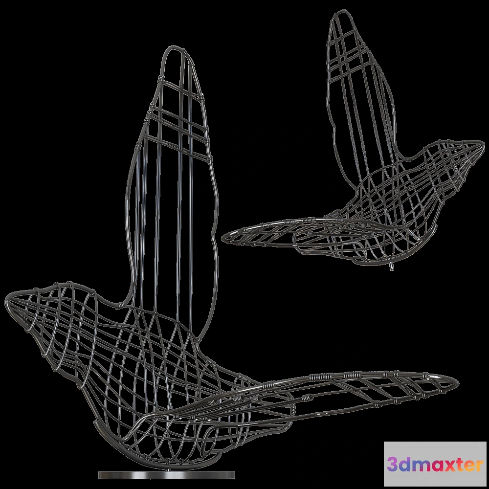 1601304 - SVITANOK - Decorative item Flight shadows 2 3D Max