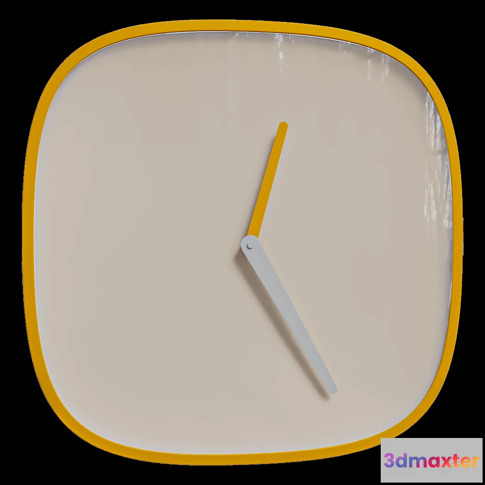1601318 - TEO - Wall clock Plate 3D Max