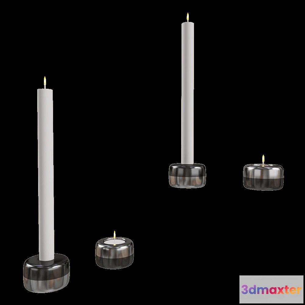 1601320 - TEO - Candle holder DUO 3D Max