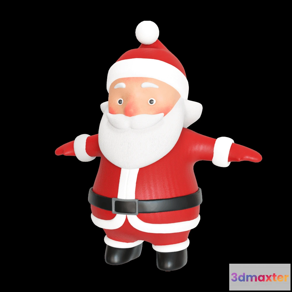 1601322 - Toon Project - Santa Claus 3D Max