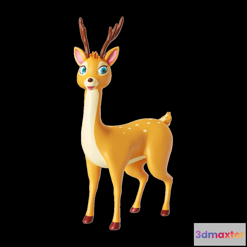 1601324 - Toon Project - Deer 3D Max