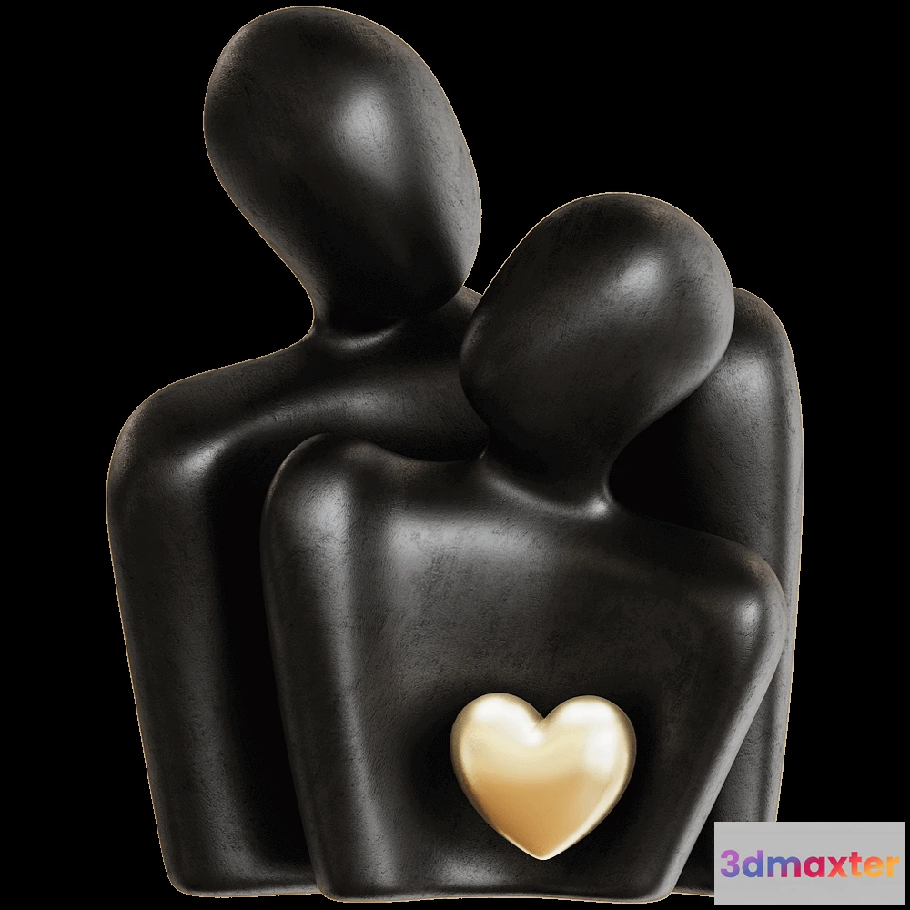 1601368 - decoration - Decorative object Loving couple 3D Max