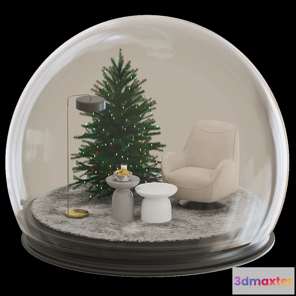 1601374 - decoration - Decoration Christmas 3D Max