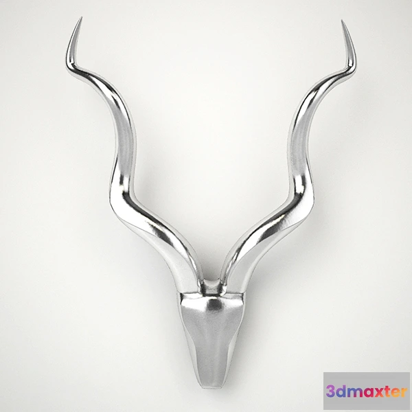 1601454 - decoration - Geweih decorative object 1 3D Max