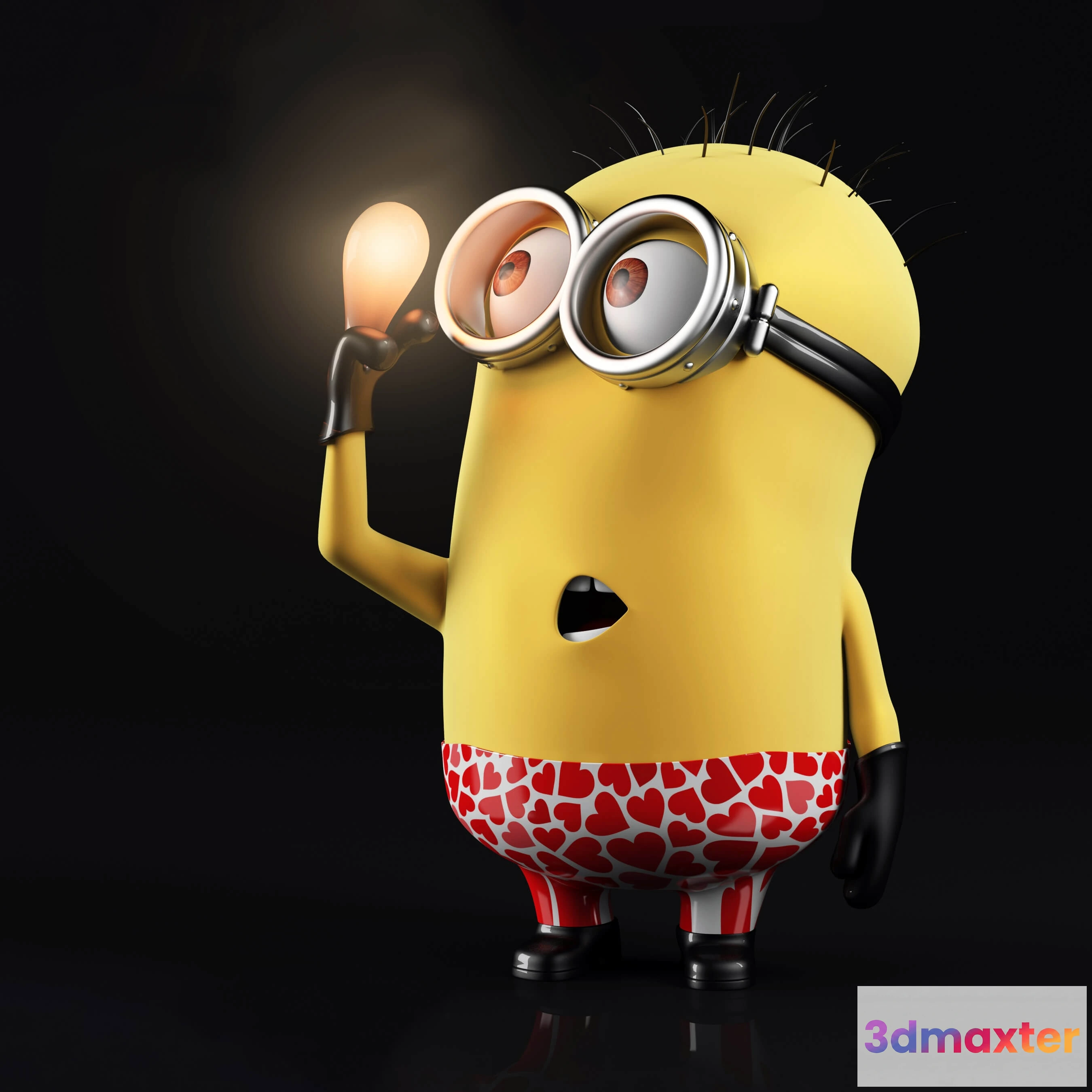 1601496 - decoration - Minion 865 3D Max