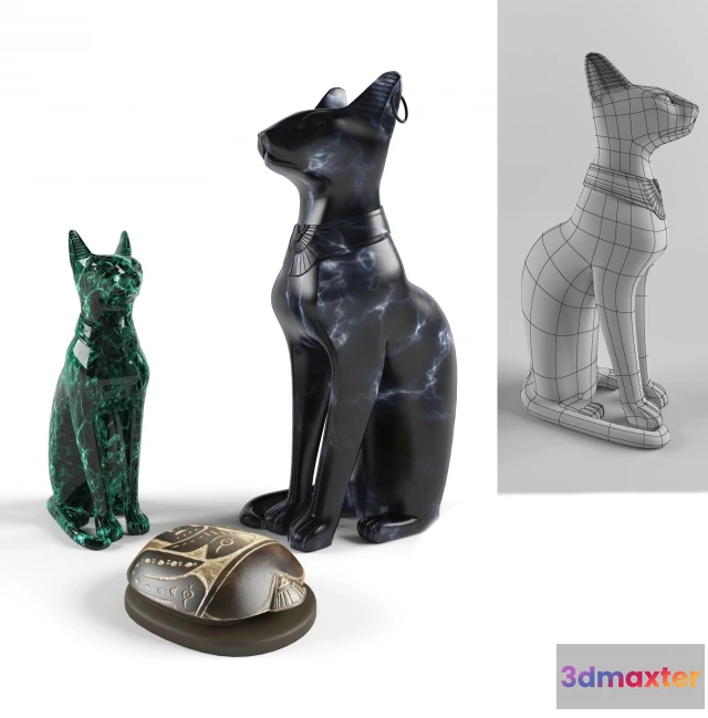 1601502 - decoration - Figurine 2 3D Max