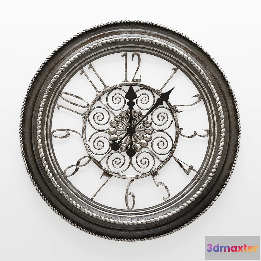 1601580 - decoration - Wall Quartz Clock Hoff 2 3D Max