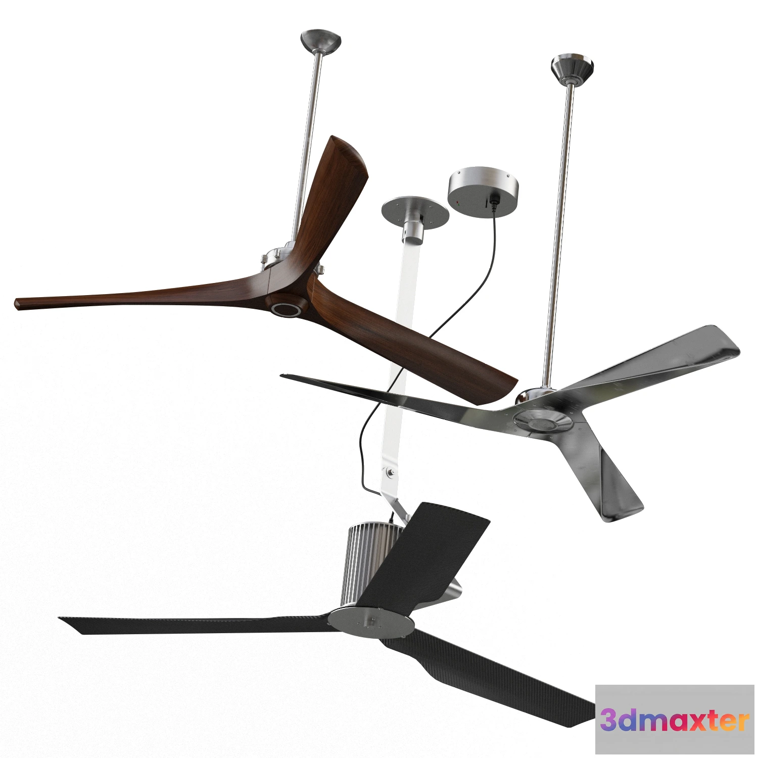 1601590 - decoration - Designer Ventilator Fans 3 3D Max