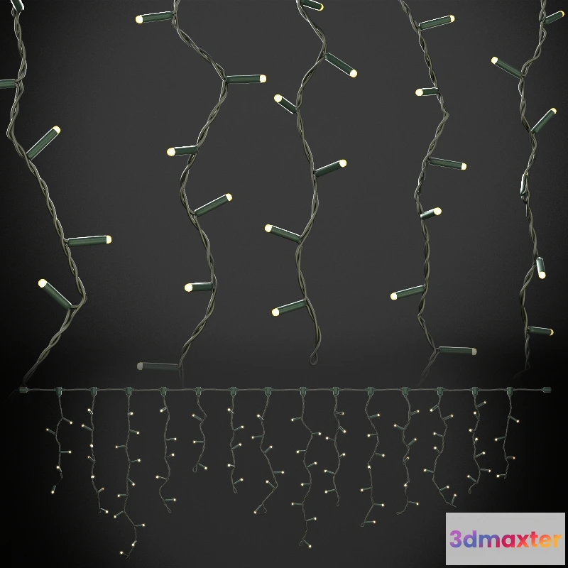 1601642 - decoration - LED festoon 3D Max