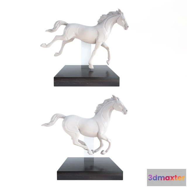 1601812 - decoration - Lladro Gallop decorative objects 3D Max
