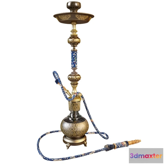 1601836 - decoration - Hookah temple 76 3D Max