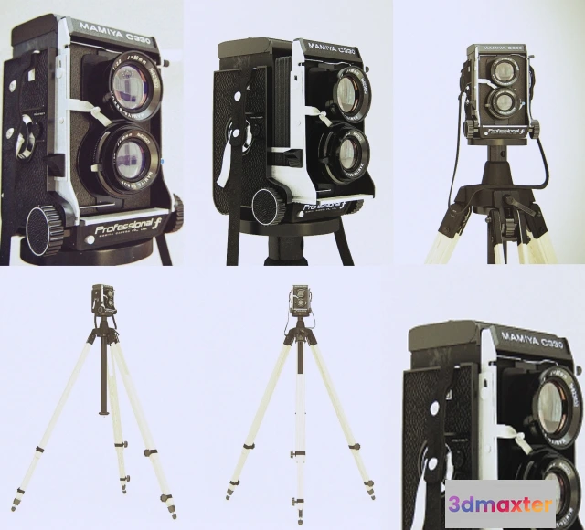 1601862 - decoration - mamiya c330 3D Max