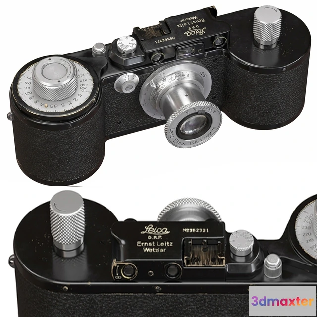 1601864 - decoration - Leica 250 Reporter camera 3D Max