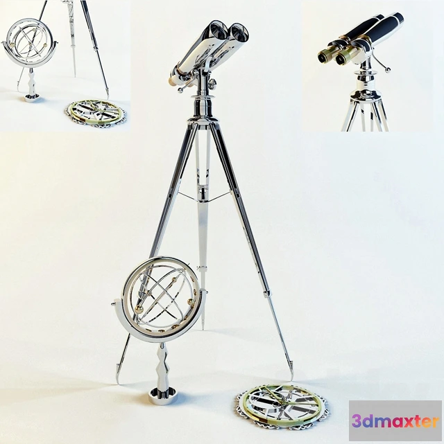 1601870 - decoration - Restoration Hardware 18 3D Max