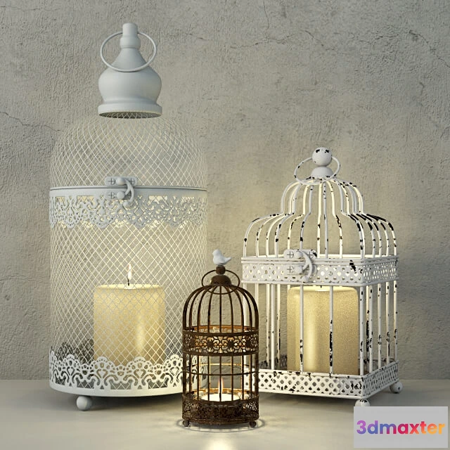 1601910 - decoration - Lanterns ZARA HOME 19 3D Max
