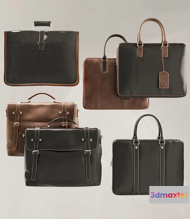 1601960 - decoration - Briefcases Set 3D Max