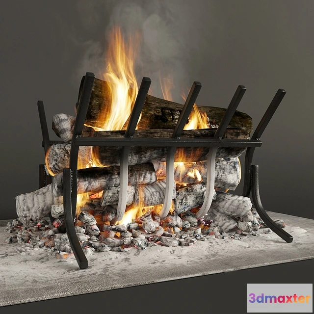 1601998 - decoration - the fire 2 3D Max