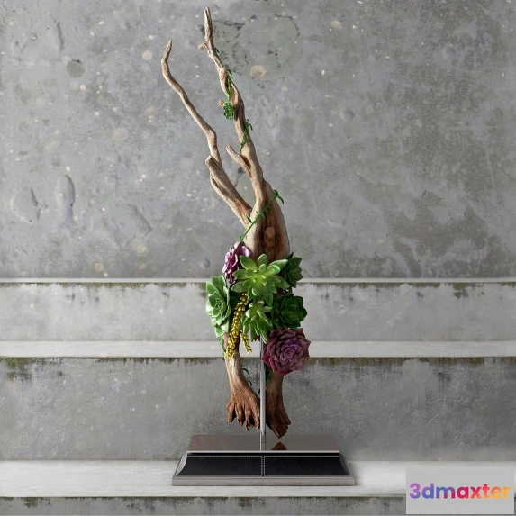 1602024 - decoration - Wood_Decor_AUCTOR 3D Max