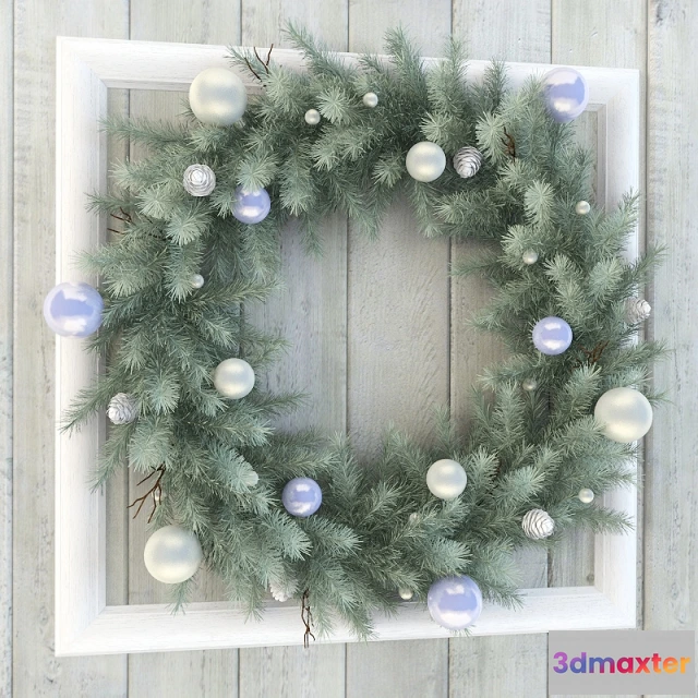 1602028 - decoration - Wreath 2 3D Max