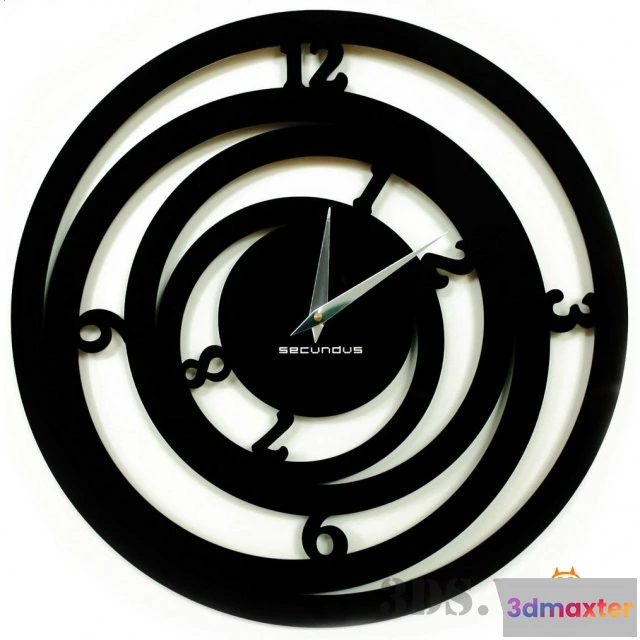 1602032 - decoration - Clock Style 3D Max
